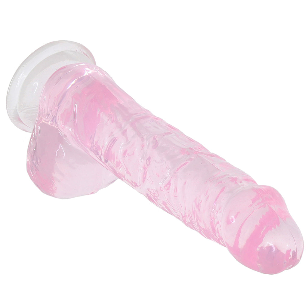 Naturally Yours 6 Inch Crystaline Dildo in Rose - Tophatter's Adult Products Dildo Sex Toys > Realistic Dildos - Tophatter Daily Deals