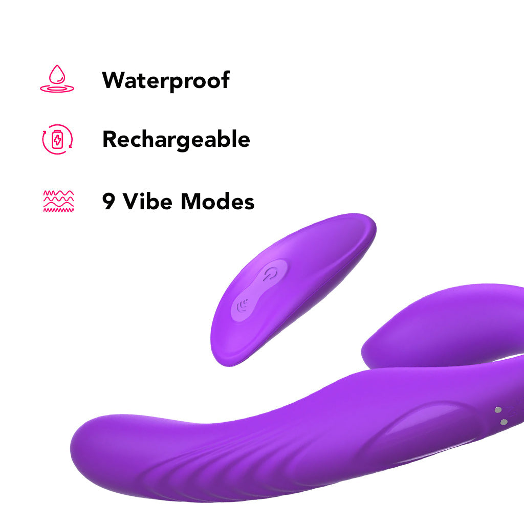 Fantasy For Her Ultimate Strapless Strap-On Vibrators > Strap-On & Wearable - Tophatter Daily Deals