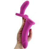 Strap U Double Take Vibrating Dildo & Harness - Tophatter's Vibrator Deals Online Dildo Sex Toys > Strap-On and Harnesses - Tophatter Daily Deals