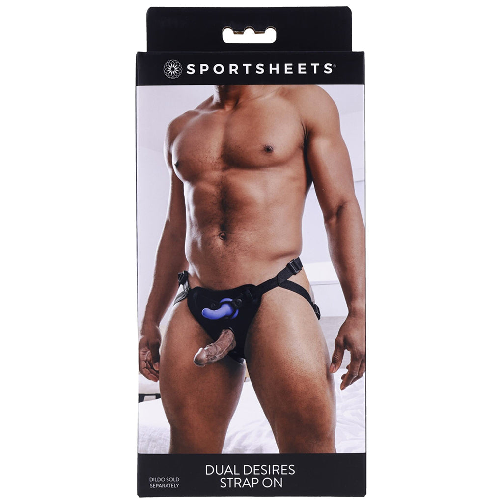 Dual Desires Strap On Dildo Sex Toys > Strap-On and Harnesses - Tophatter Daily Deals