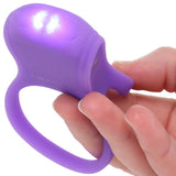 Basic Essentials Dual Support Vibrating Cock Ring - Tophatter's Adult Sex Toys Online Cock Rings - Tophatter Daily Deals