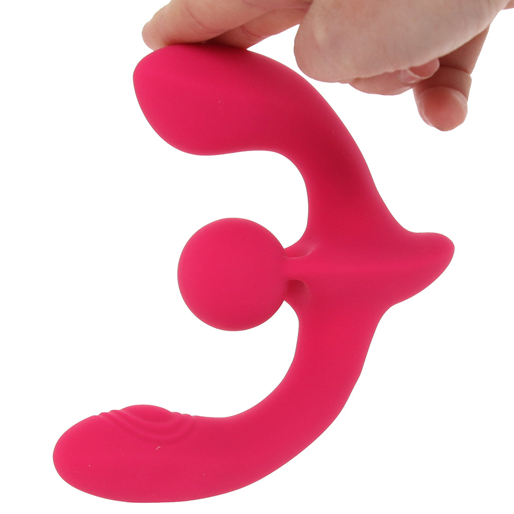 Together Double Tap Strapless Strap-On Vibe - Tophatter's Vibrator Deals Online Dildo Sex Toys > Strap-On and Harnesses - Tophatter Daily Deals