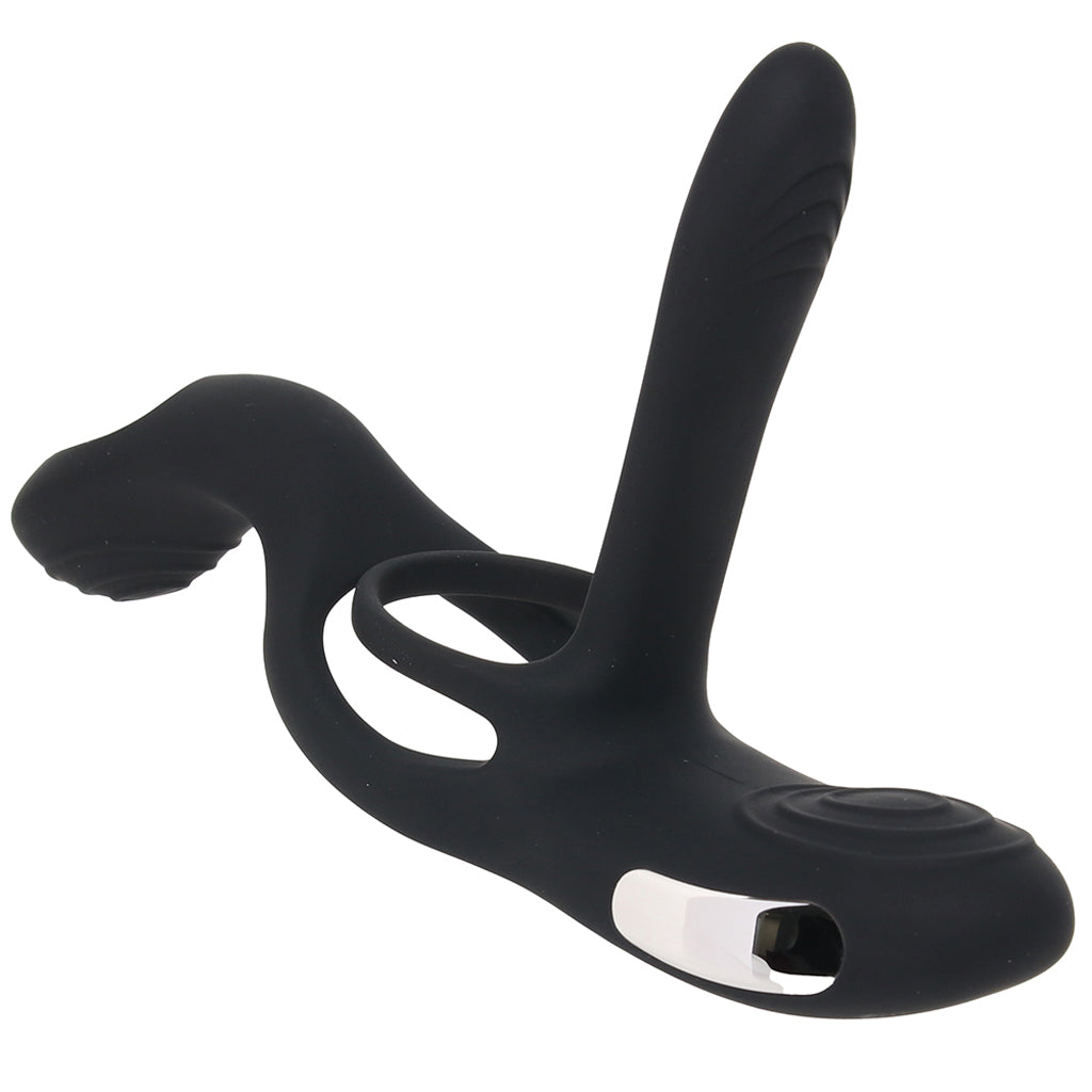 Enhancer Vibrating Lovers Ring - Tophatter's Vibrator Deals Online Cock Rings - Tophatter Daily Deals