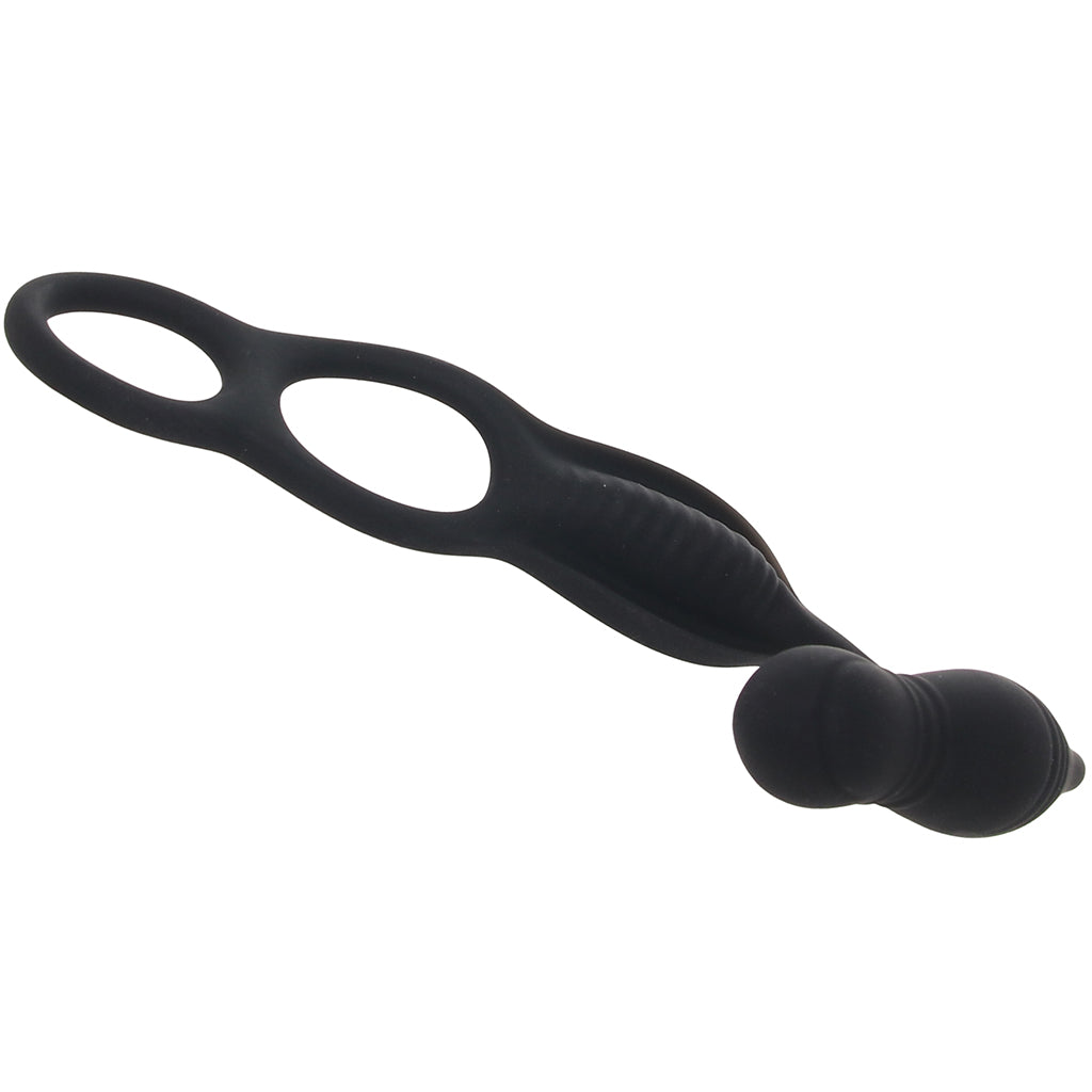 Jock Hyper Thrusting Anal Plug with Cock Ring Cock Rings - Tophatter Daily Deals