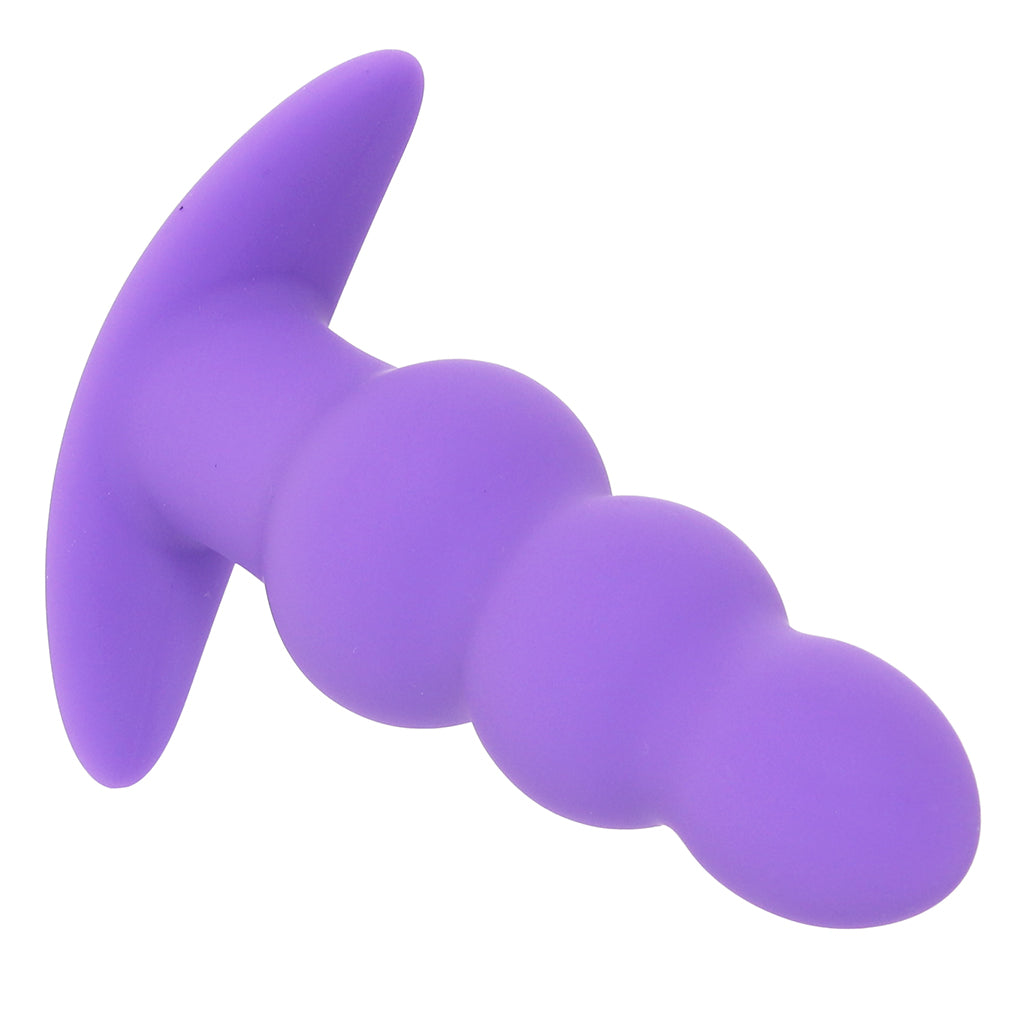 Basic Essentials Vibrating Beaded Anal Probe - Tophatter's Vibrator Deals Online Anal Sex Toys > Butt Plugs - Tophatter Daily Deals