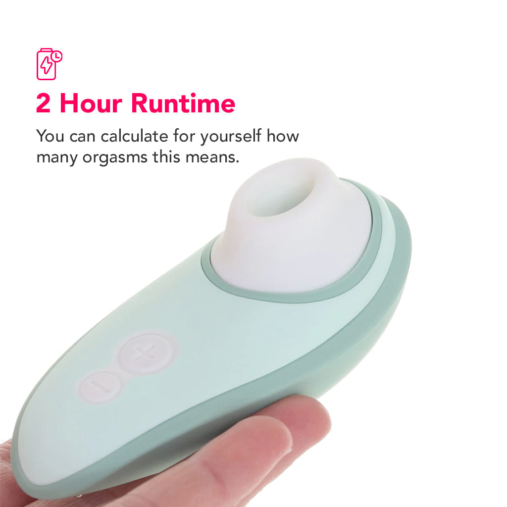 Womanizer Liberty 2 Clitoral Stimulator in Sage Vibrators > Clitoral Stimulators - Tophatter Daily Deals
