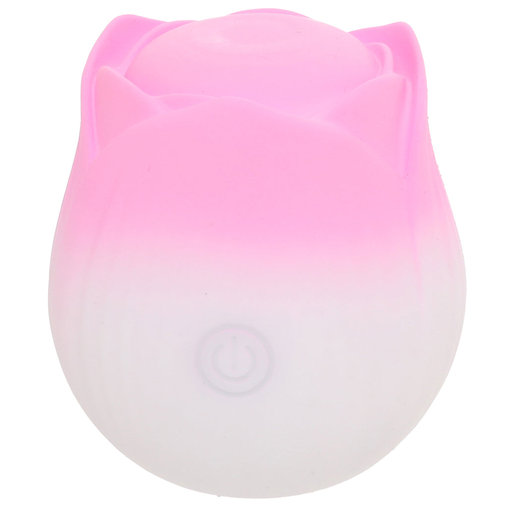 Bloomgasm Pulsing Petals Rose Stimulator in Pink - Tophatter's Vibrator Deals Online Vibrators > Clitoral Stimulators - Tophatter Daily Deals