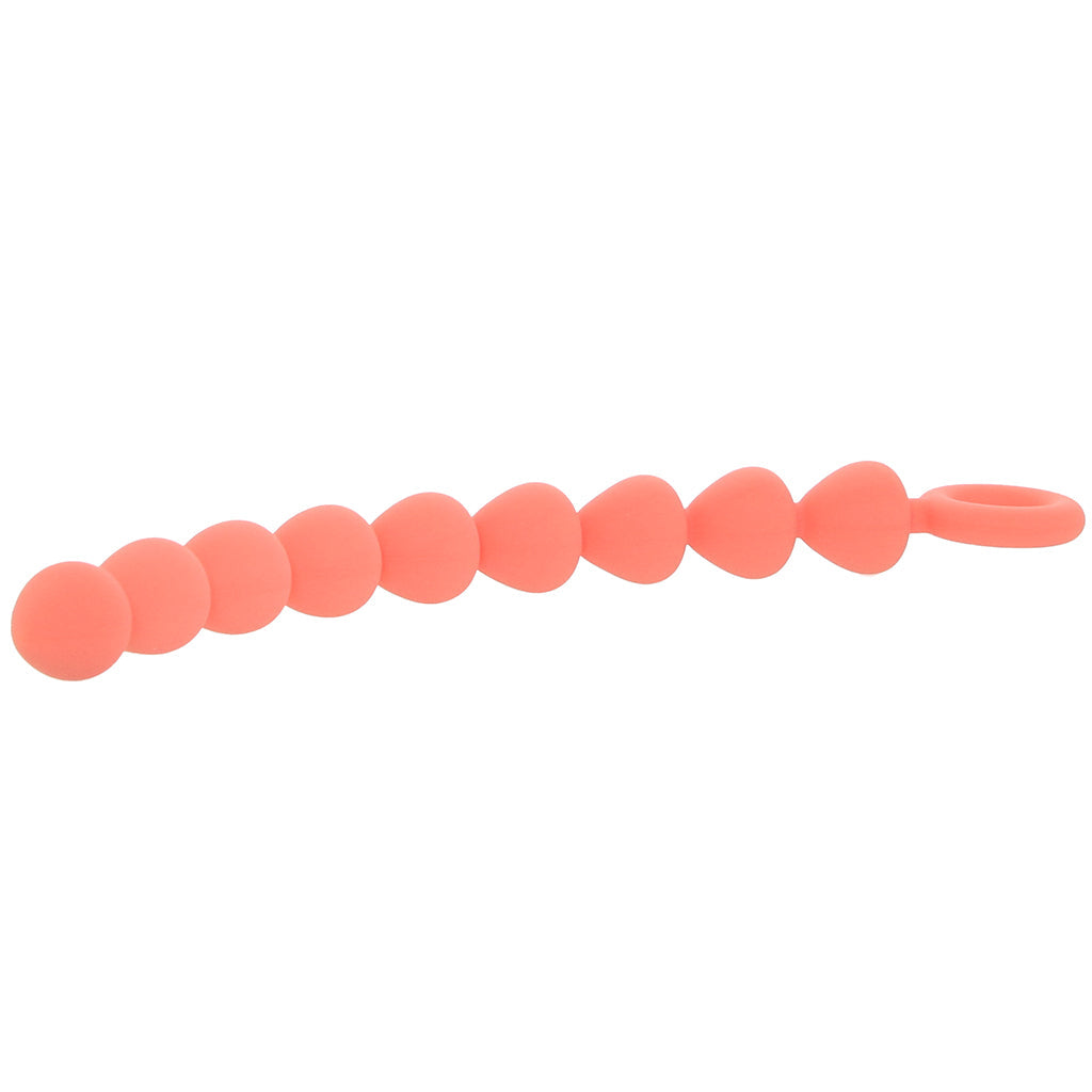 S&M Peaches 'n CreaMe Silicone Anal Beads - Tophatter's Adult Sex Toys Online Anal Sex Toys > Anal Beads - Tophatter Daily Deals