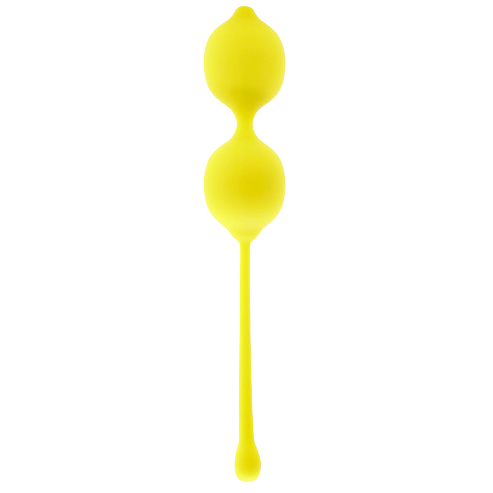 Lemon Squeeze.Relax.Repeat Kegel Dual Training Set Kegel, Ben Wa and Pelvic Health Tools - Tophatter Daily Deals