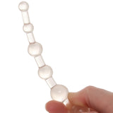 Shane's World Anal 101 Intro Beads in Clear Anal Sex Toys > Anal Beads - Tophatter Daily Deals