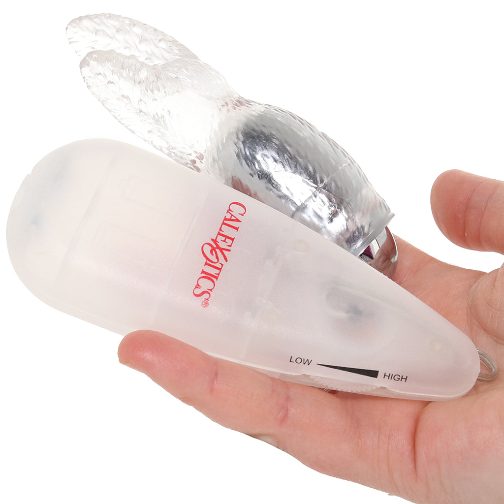 Hi-Intensity Snow Bunny Vibe in Clear Vibrators > Bullet and Egg Vibrators - Tophatter Daily Deals