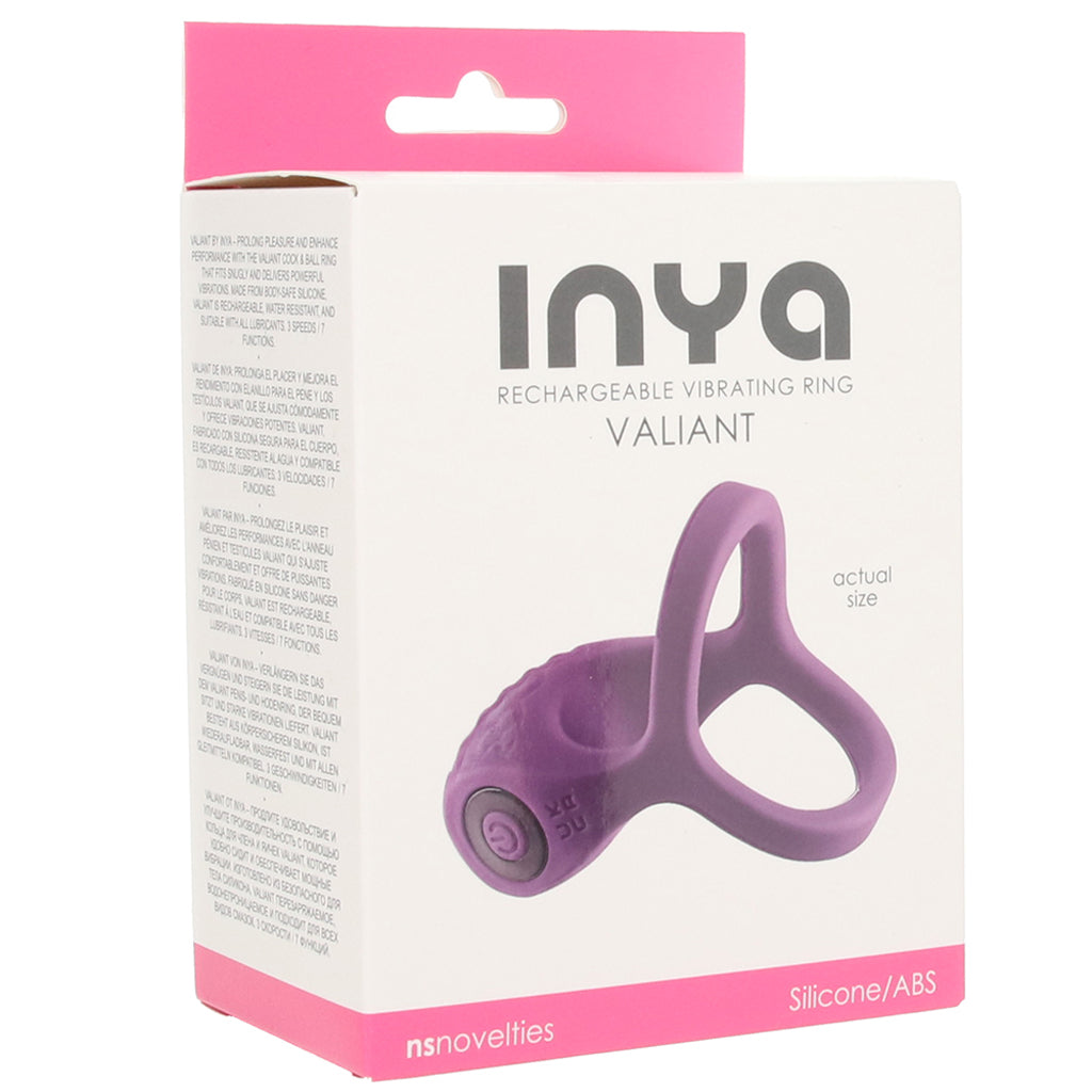 Inya Valiant Vibrating Cock Ring - Tophatter's Vibrator Deals Online Cock Rings - Tophatter Daily Deals