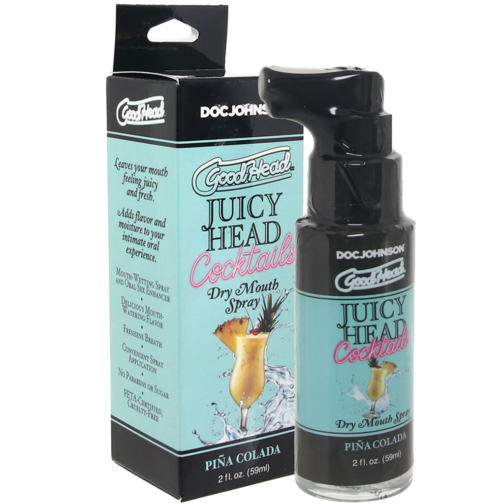 GoodHead Juicy Mouth Spray 2oz/59ml in Piña Colada Lubes and Lotions > Flavored Sex Lubes - Tophatter Daily Deals