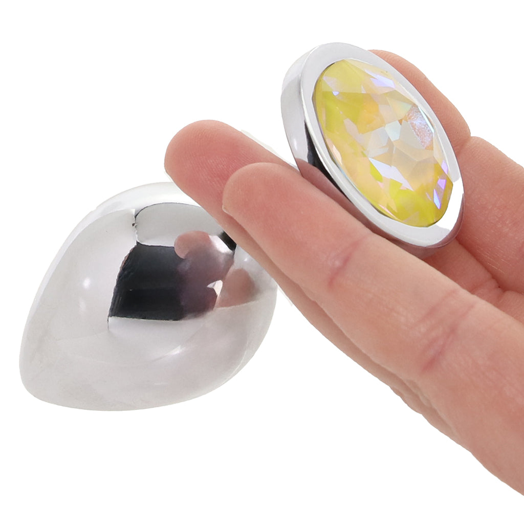 Rear Assets Medium Yellow Gem Plug Anal Sex Toys > Butt Plugs - Tophatter Daily Deals
