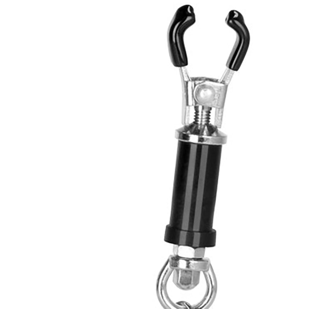 nipple play Superior Nipple Clamps in Silver - Tophatter's Adult Sex Toys Online Bondage and Fetish > Nipple Stimulators & Clamps - Tophatter Daily Deals
