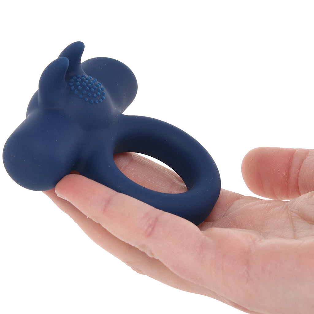 Huxley Vibrating Liquid Silicone C-Ring Cock Rings - Tophatter Daily Deals