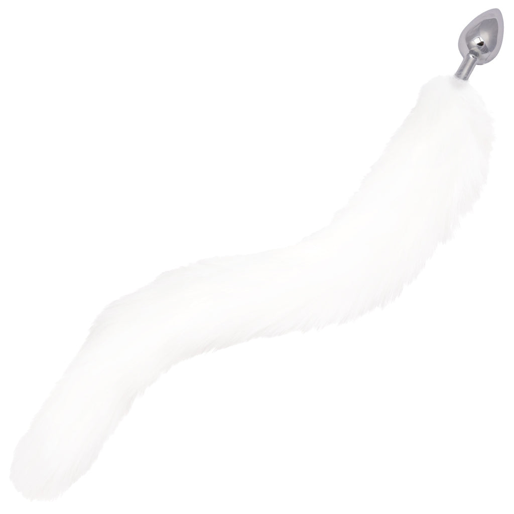 Running Wild White Tail Plug Anal Sex Toys > Butt Plugs - Tophatter Daily Deals