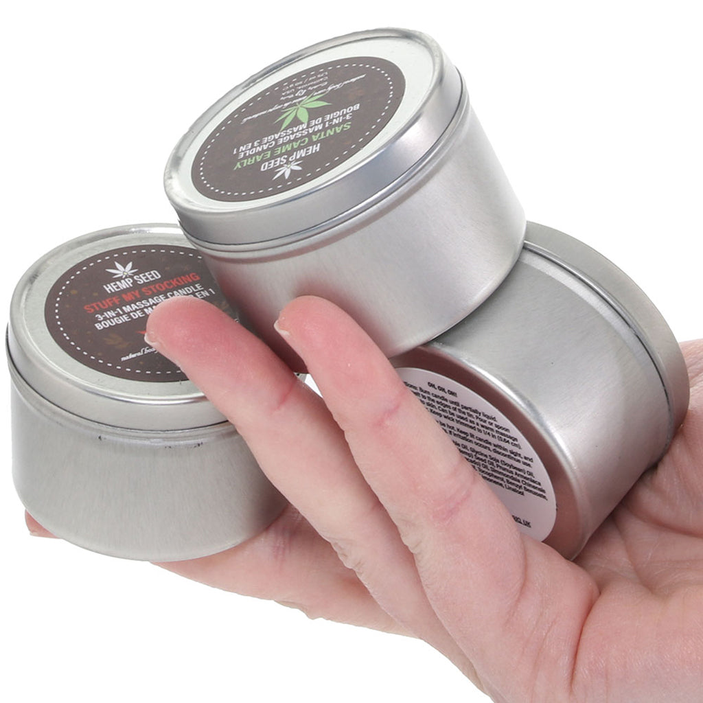 Winter Wonders Massage Candle Trio in 3 x 1.75oz/50g Sensual Love > Massage Candles - Tophatter Daily Deals