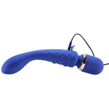 BodyWand Luxe 2-Way Wand in Blue Vibrators > Wands - Tophatter Daily Deals