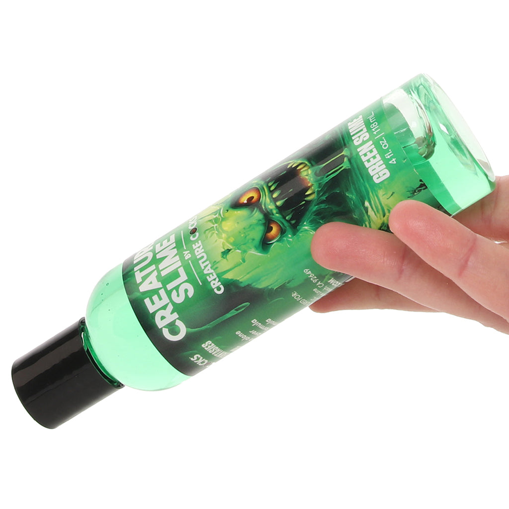 Creature Slime Water-Based Green Slime Lube in 4oz/118ml Lubes and Lotions > Water Based Sex Lubes - Tophatter Daily Deals