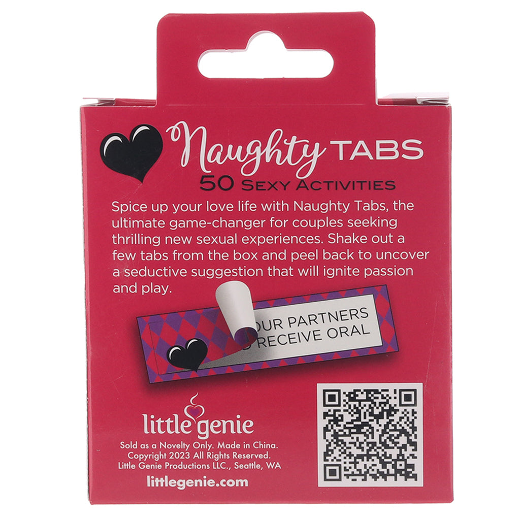 Naughty Tabs Game - Tophatter's Adult Products Sensual Love > Games - Tophatter Daily Deals