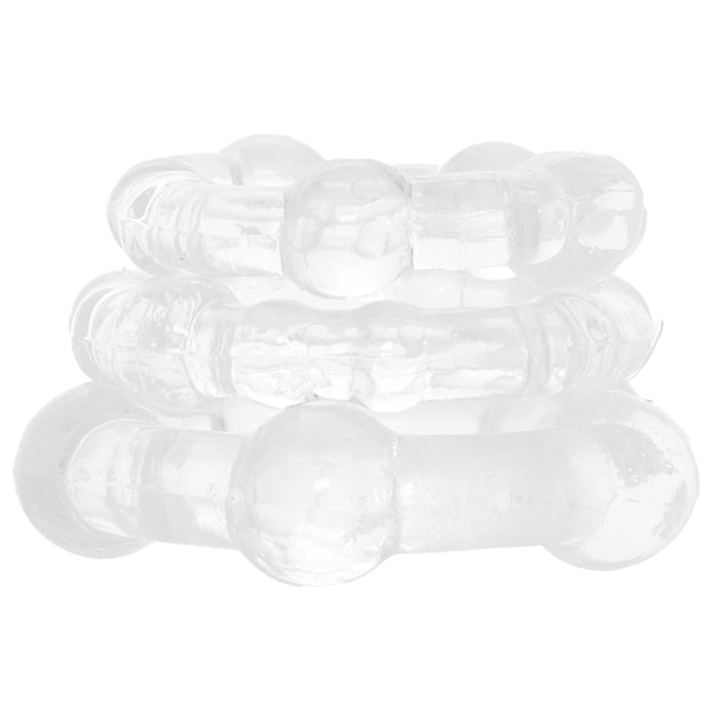 Island Rings Set in Clear Cock Rings - Tophatter Daily Deals
