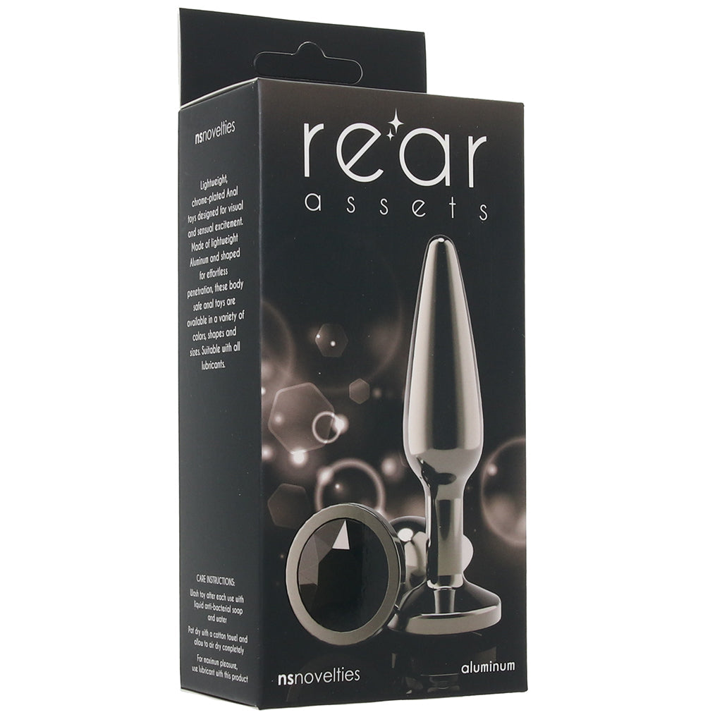 Rear Assets Medium Tapered Butt Plug in Gunmetal Anal Sex Toys > Butt Plugs - Tophatter Daily Deals