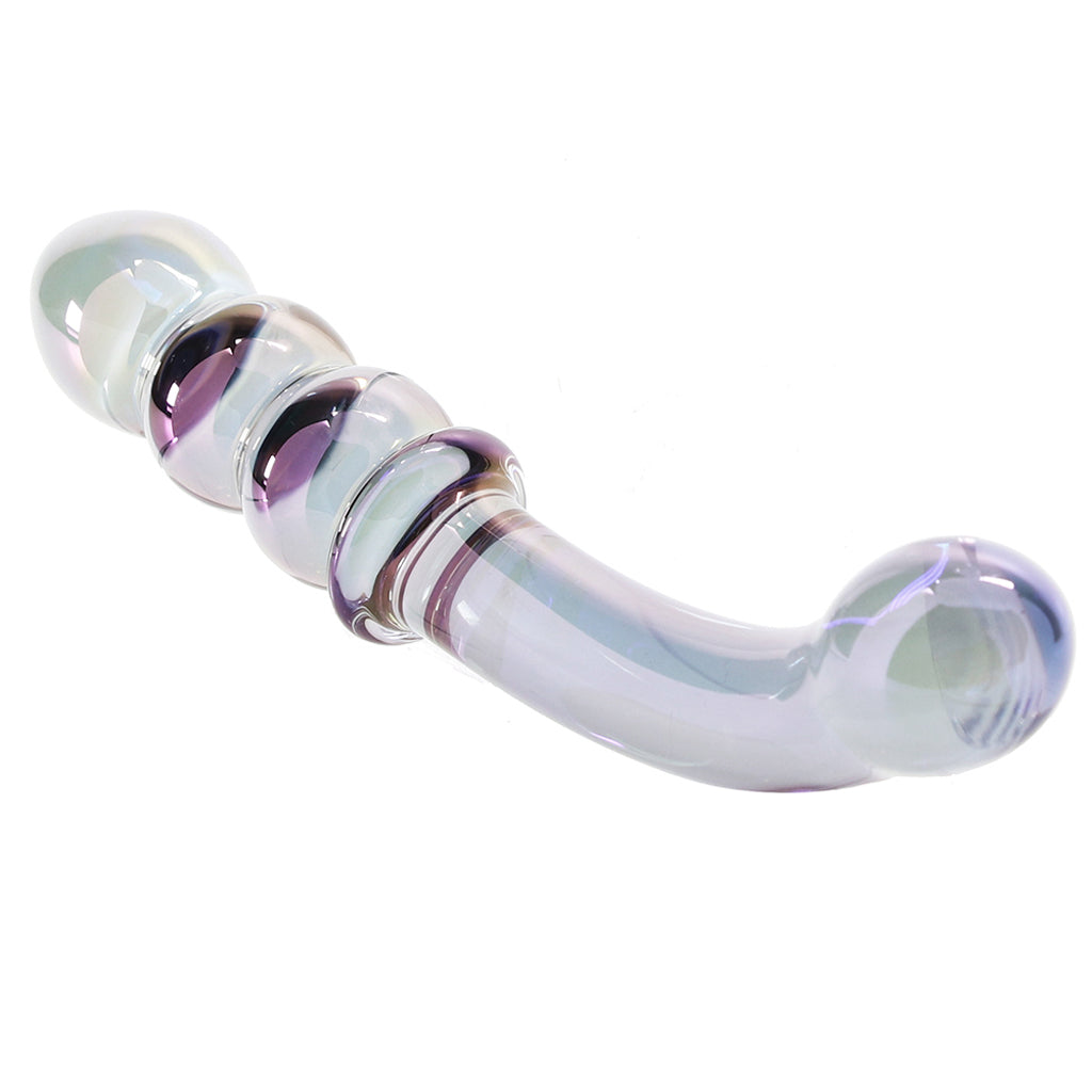 Gender X Lustrous Galaxy Glass Wand Dildo Sex Toys > G-Spot Dildos - Tophatter Daily Deals