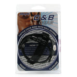 Blue Line T-Style Cock Ring with Ball Divider Bondage and Fetish > Cock and Ball Devices - Tophatter Daily Deals