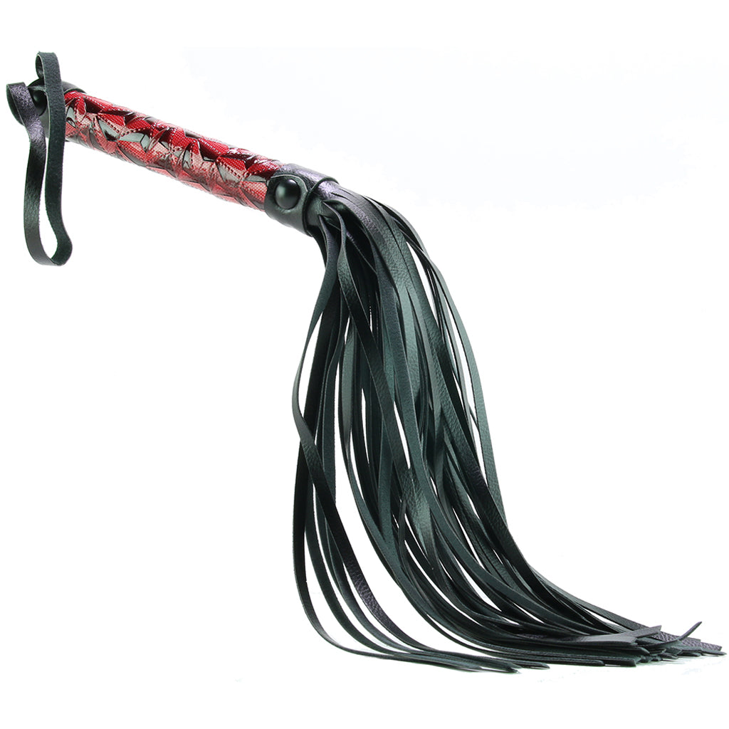 Ouch! Luxury Whip in Burgundy - Tophatter's Adult Products Bondage and Fetish > Whips and Crops - Tophatter Daily Deals