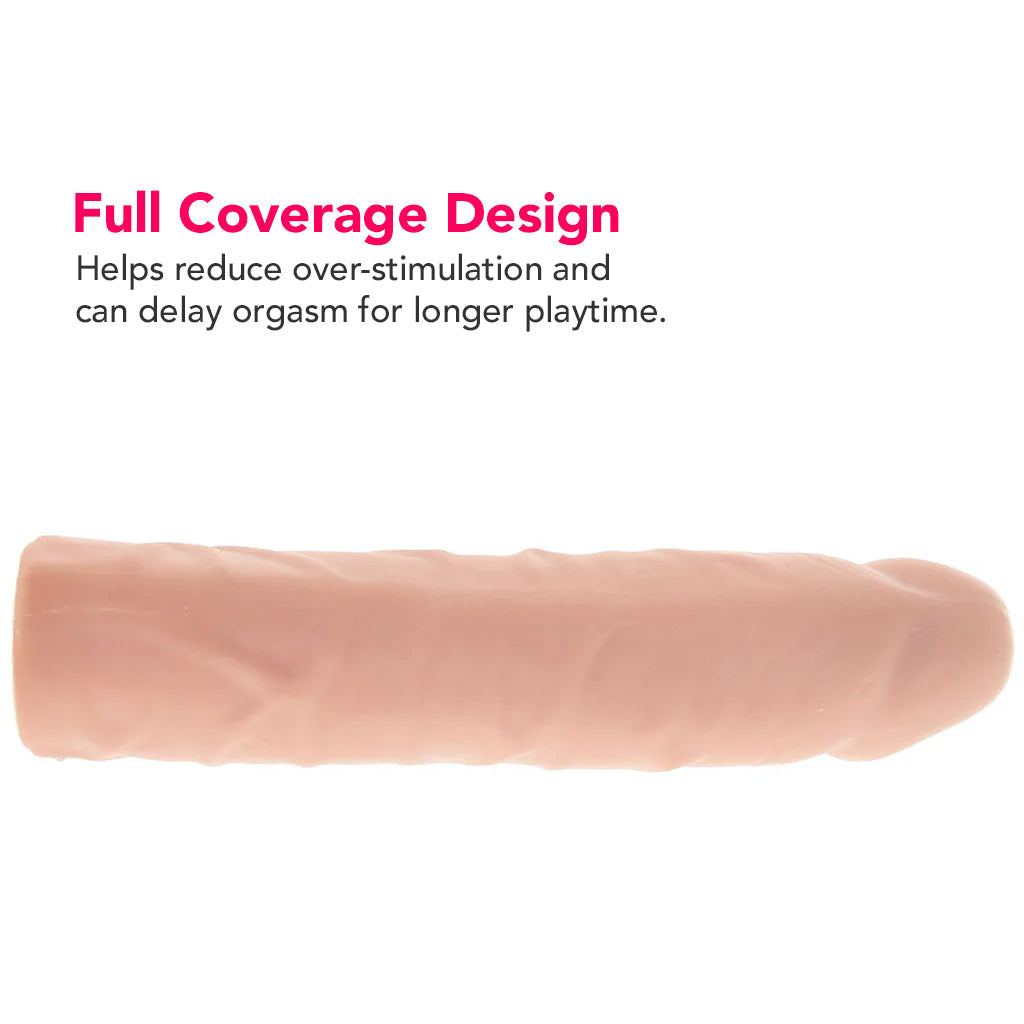 RealRock Penis Sleeve 7 Inch Extender in White Male Enhancement > Extenders and Sleeves - Tophatter Daily Deals