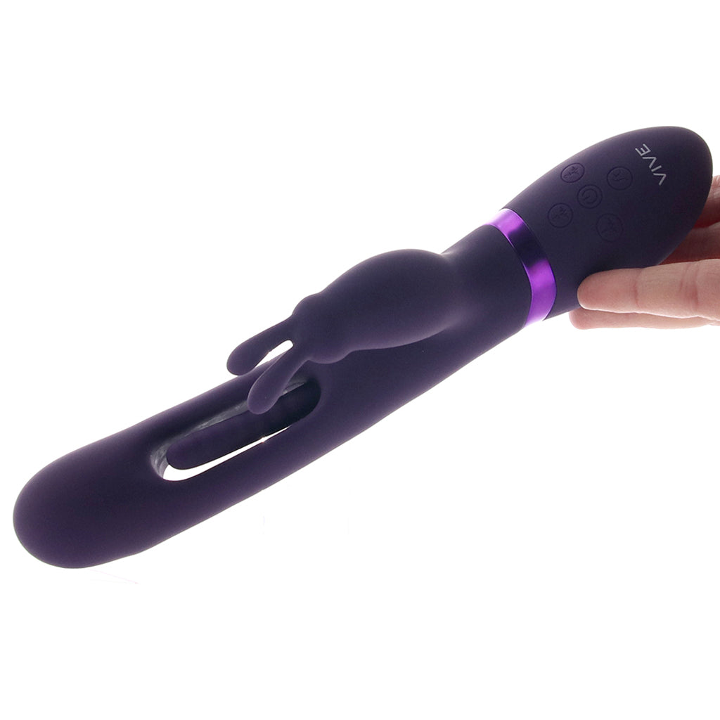 Vive Mika Triple Action Rabbit Vibe - Tophatter's Vibrator Deals Online Vibrators > Rabbit Vibrators - Tophatter Daily Deals