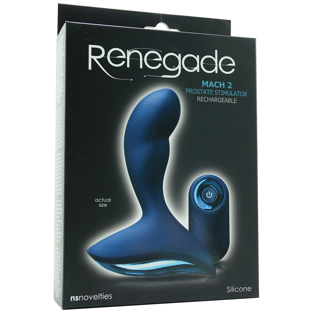 Renegade Mach 2 Prostate Stimulator in Blue Anal Sex Toys > Prostate Massagers - Tophatter Daily Deals