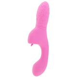 Rechargeable Butterfly Kiss Flicker Vibrator in Pink Vibrators > G-Spot Vibrators - Tophatter Daily Deals