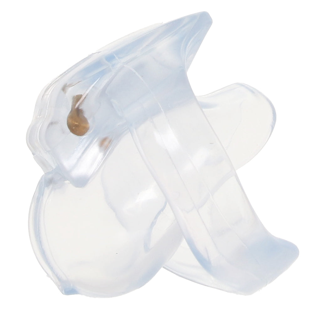 Blueline Small Dick Acrylic Mini Chastity Cage - Tophatter's Adult Sex Toys Online Bondage and Fetish > Cock and Ball Devices - Tophatter Daily Deals