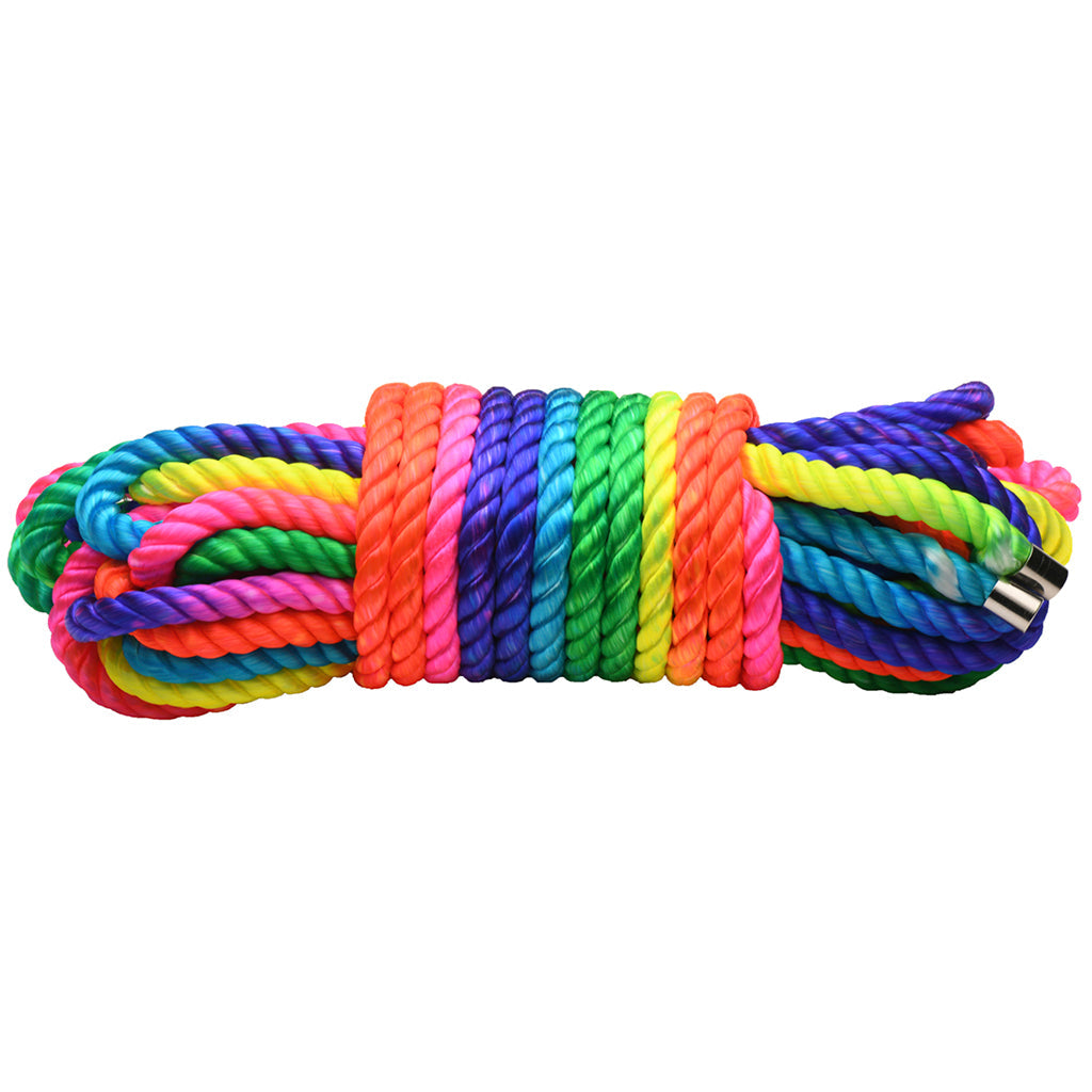 Master Series Rainbow Rope in 32'/9.75m - Tophatter's Adult Sex Toys Online Bondage and Fetish > Restraints - Tophatter Daily Deals