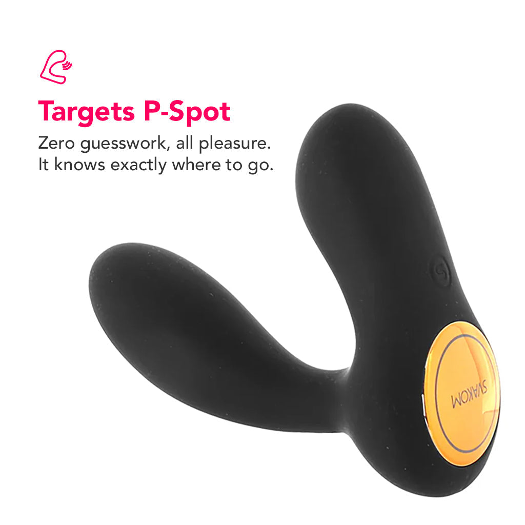 Vick Neo Prostate and Perineum Massager in Black Anal Sex Toys > Prostate Massagers - Tophatter Daily Deals