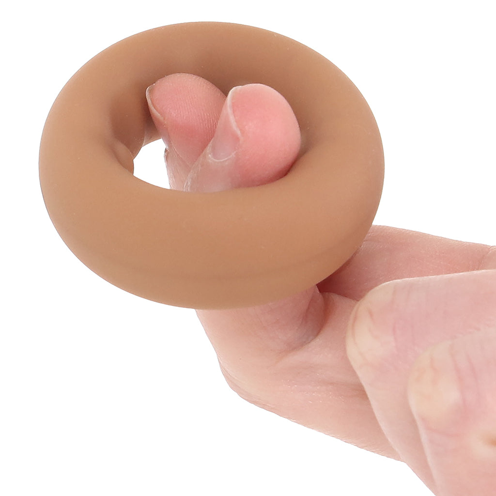 Gunner Liquid Silicone Super Stretch C-Ring in Tan Cock Rings - Tophatter Daily Deals