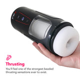 PDX Elite Milk Me Hotter Auto Stroker with Heating Base Male Masturbators > Auto Strokers - Tophatter Daily Deals
