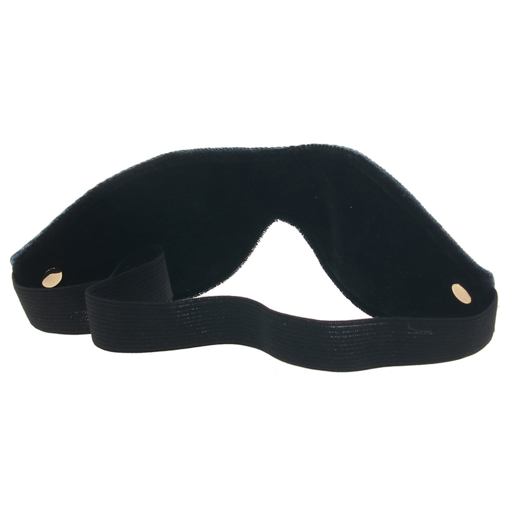 Ride 'Em Denim Eye Mask Bondage and Fetish > Pleasure Masks and Dress Up Play - Tophatter Daily Deals
