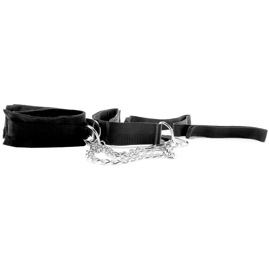 Collar Cuffs and Leash Set Bondage and Fetish > Leashes and Collars - Tophatter Daily Deals