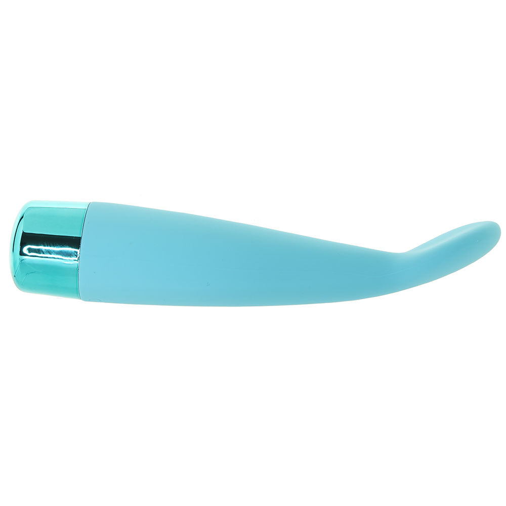 Eden Silicone Scoop Vibe in Teal - Tophatter's Vibrator Deals Online Vibrators > Clitoral Stimulators - Tophatter Daily Deals