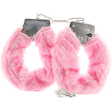 Playful Furry Cuffs with Keys in Pink Bondage and Fetish > Wrist and Ankle Cuffs - Tophatter Daily Deals
