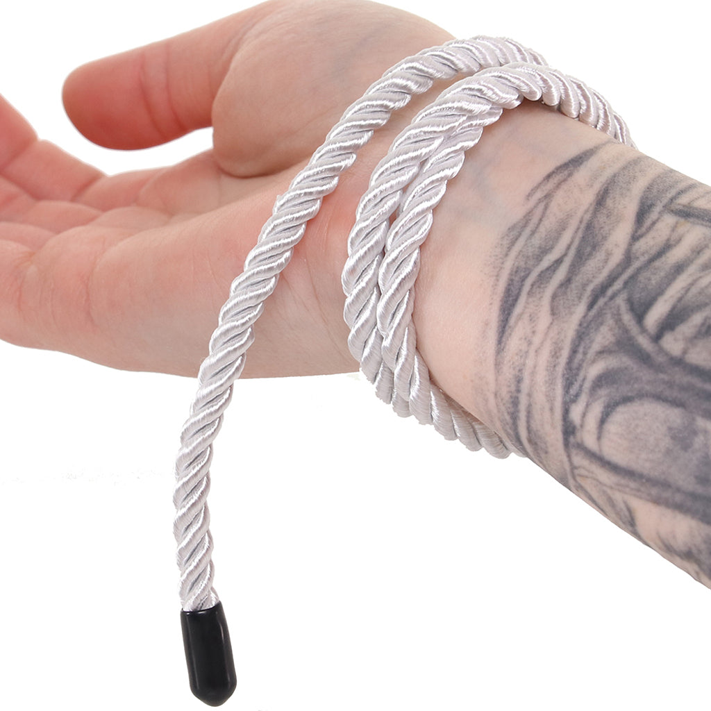 Ouch! 32.8'/10m Bondage Rope in Silver Bondage and Fetish > Restraints - Tophatter Daily Deals
