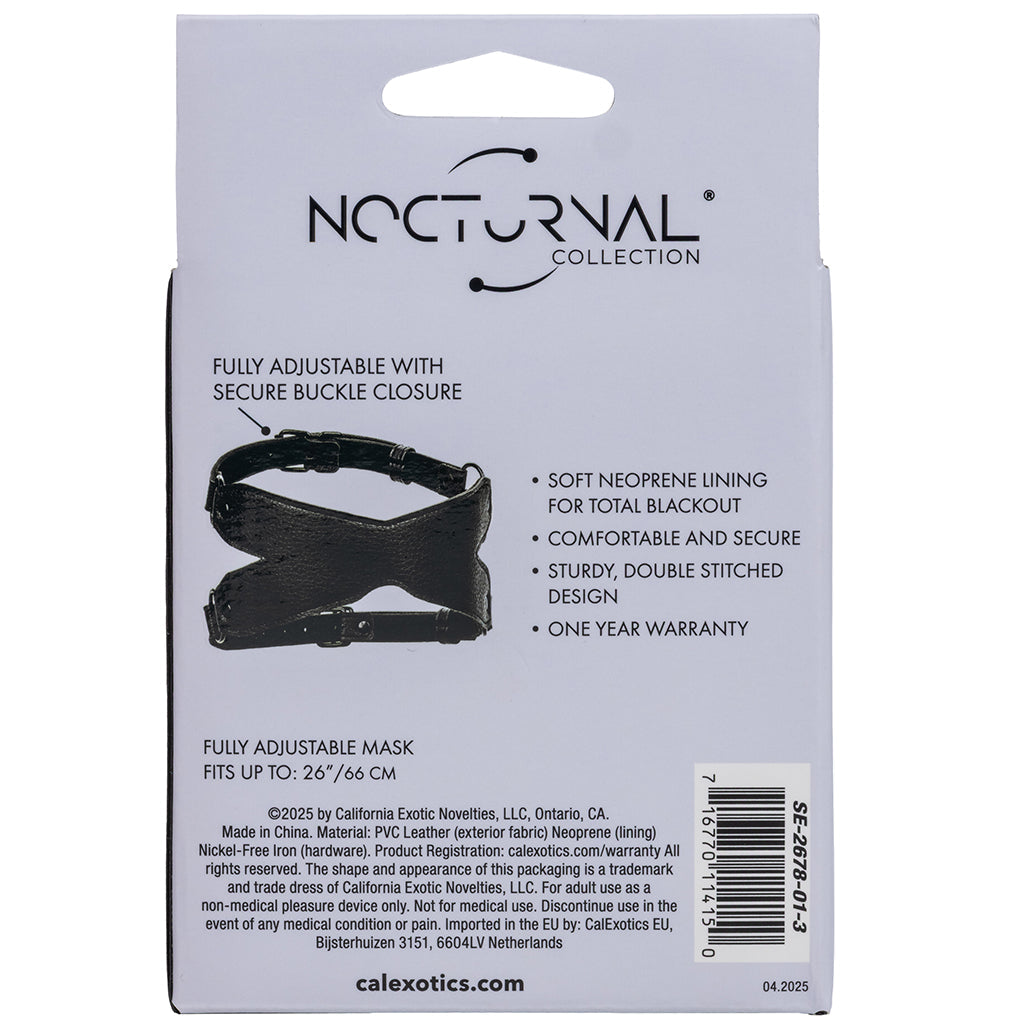 Nocturnal Collection X-Mask Blindfold - Tophatter's Adult Sex Toys Online Bondage and Fetish > Pleasure Masks and Dress Up Play - Tophatter Daily Deals