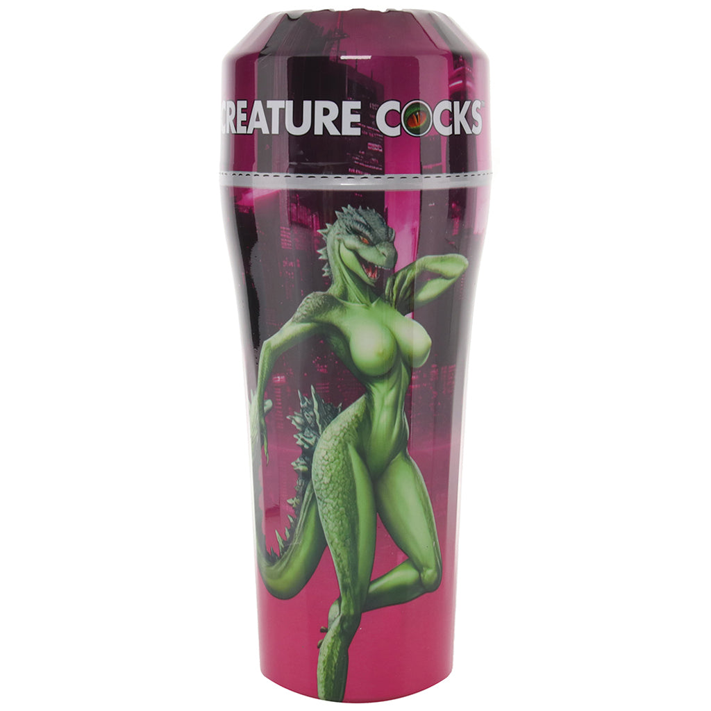 Creature Cocks F*ckzilla Pussy Stroker - Tophatter's Adult Sex Toys Online Male Masturbators > Self-Contained Strokers - Tophatter Daily Deals