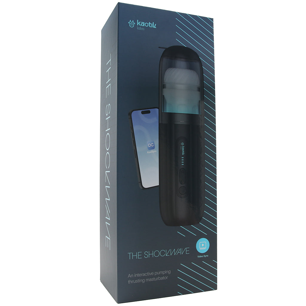 Kaotik Labs The Shockwave Thrusting Masturbator Male Masturbators > Auto Strokers - Tophatter Daily Deals
