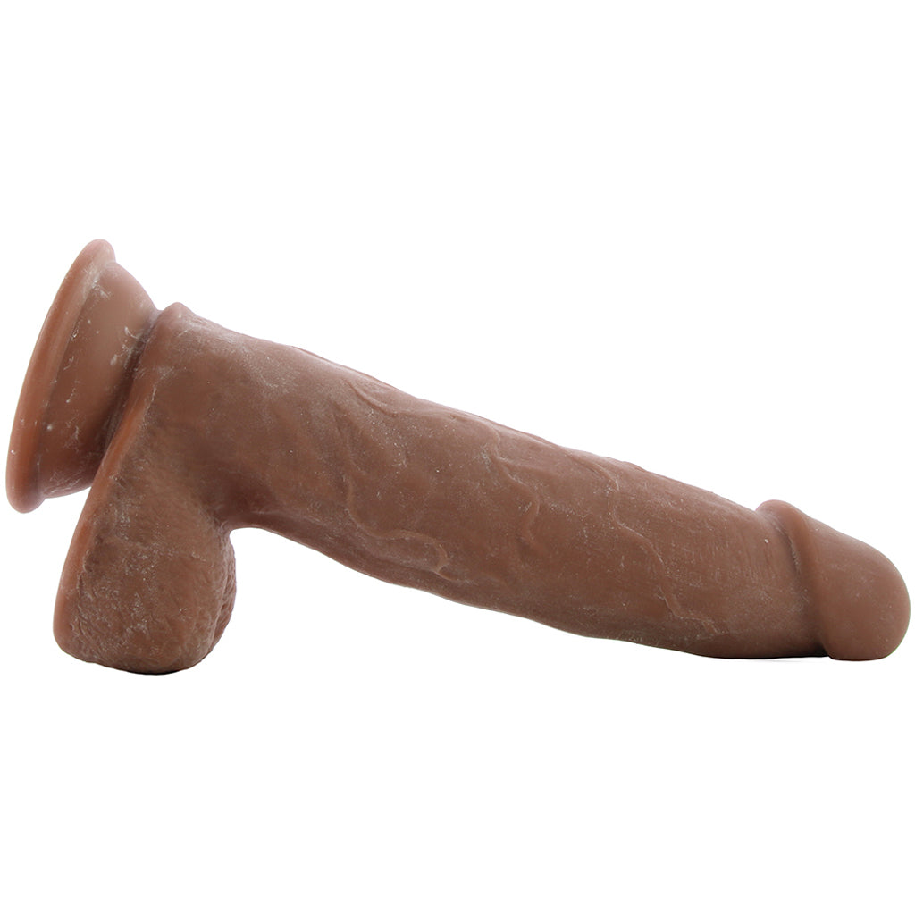 Real Cocks #7 Dual Layered Bendable Dildo in Brown Dildo Sex Toys > Realistic Dildos - Tophatter Daily Deals
