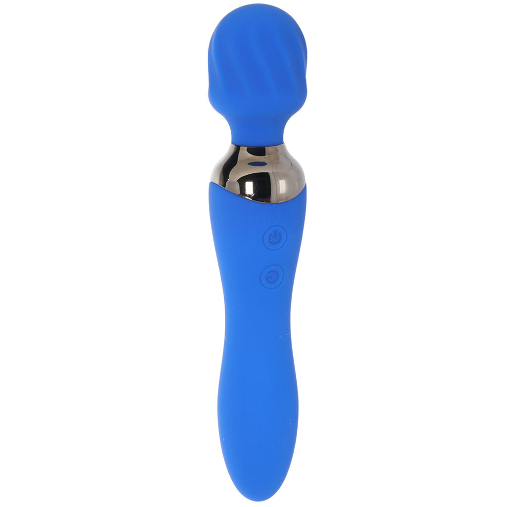 Selopa Blue Belle Wand Vibe Vibrators > Wands - Tophatter Daily Deals