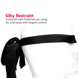 Black & White Satin Bondage Tie Bondage and Fetish > Tools & Accessories - Tophatter Daily Deals